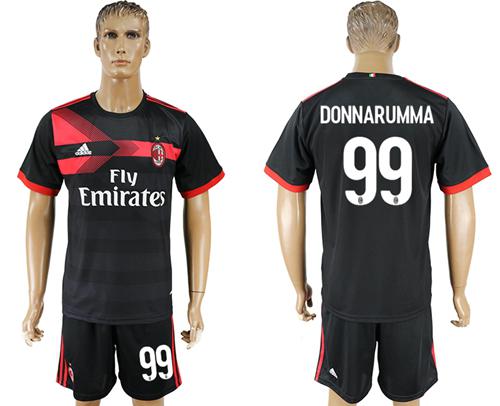 AC Milan #99 Donnarumma Away Soccer Club Jersey - Click Image to Close